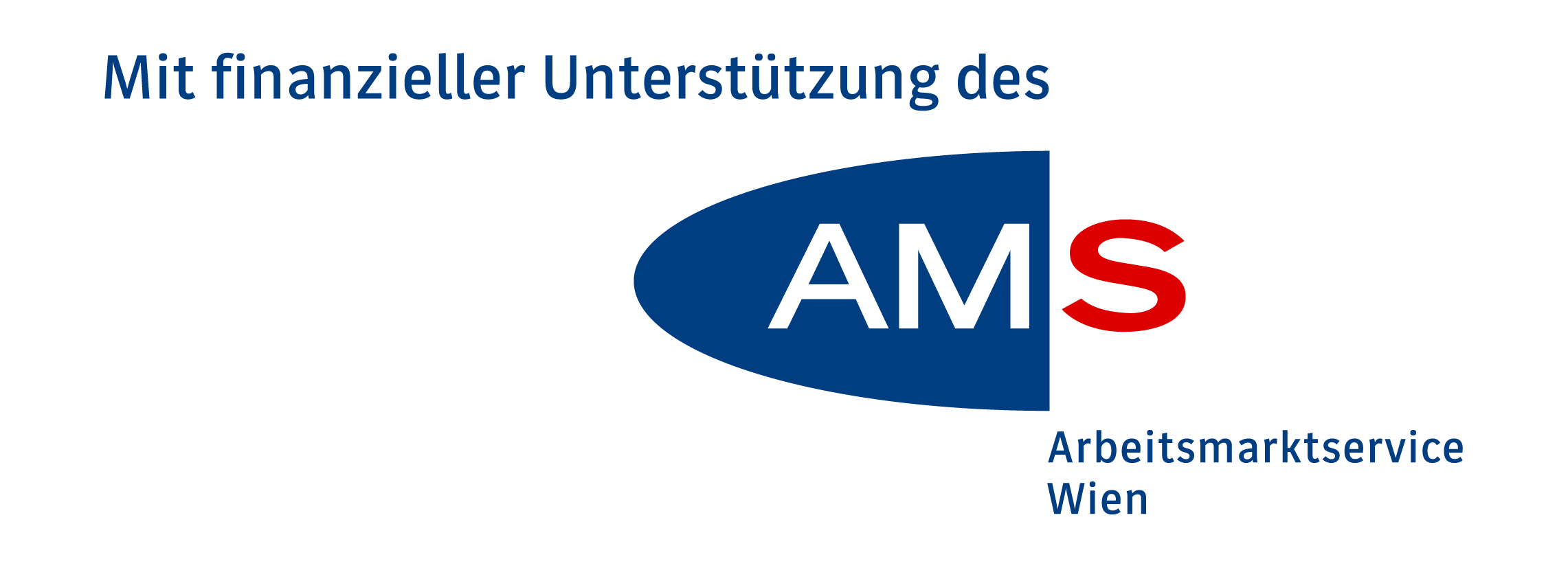 Logo mit finanzieller Unterstützung des AMS Wien